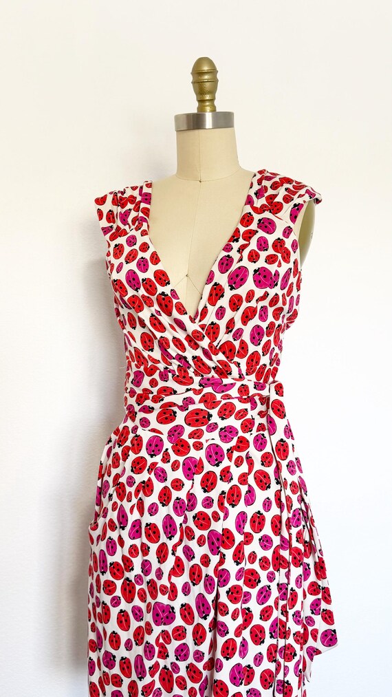 2000s Diane Von Furstenberg Wrap Dress / DVF Dres… - image 8