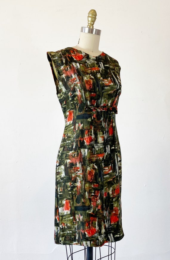 1950s Wiggle Dress - 1950s Party Dress - 50s Cock… - image 3