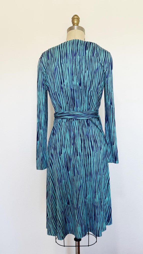 1990s Diane Von Furstenberg Wrap Dress / DVF Dres… - image 6