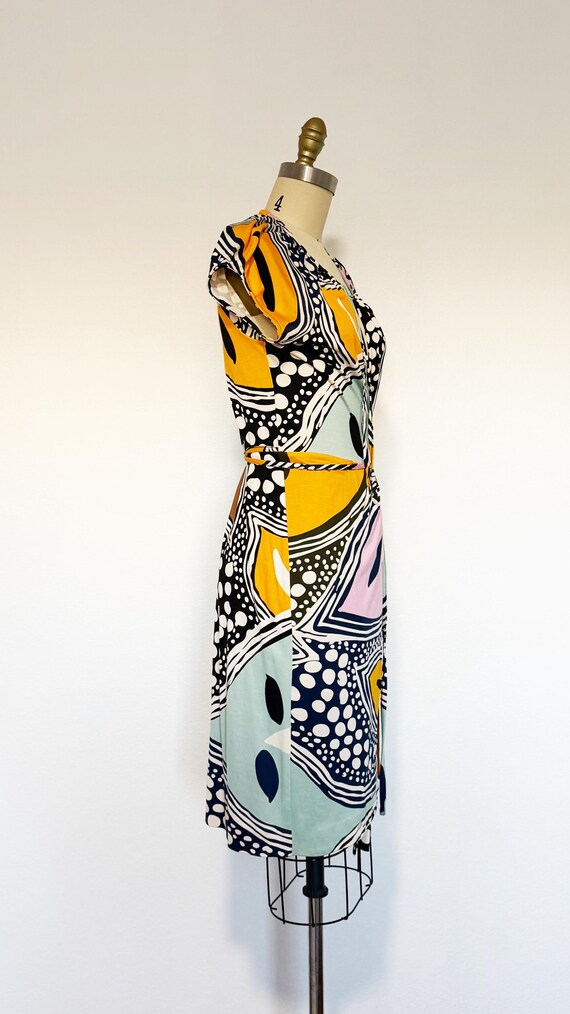 2000s Diane Von Furstenberg Wrap Dress / DVF Dres… - image 4