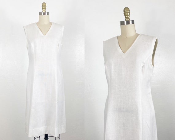 1960s Shift Dress - 1960s Day Dress - 60s Dress -… - image 1