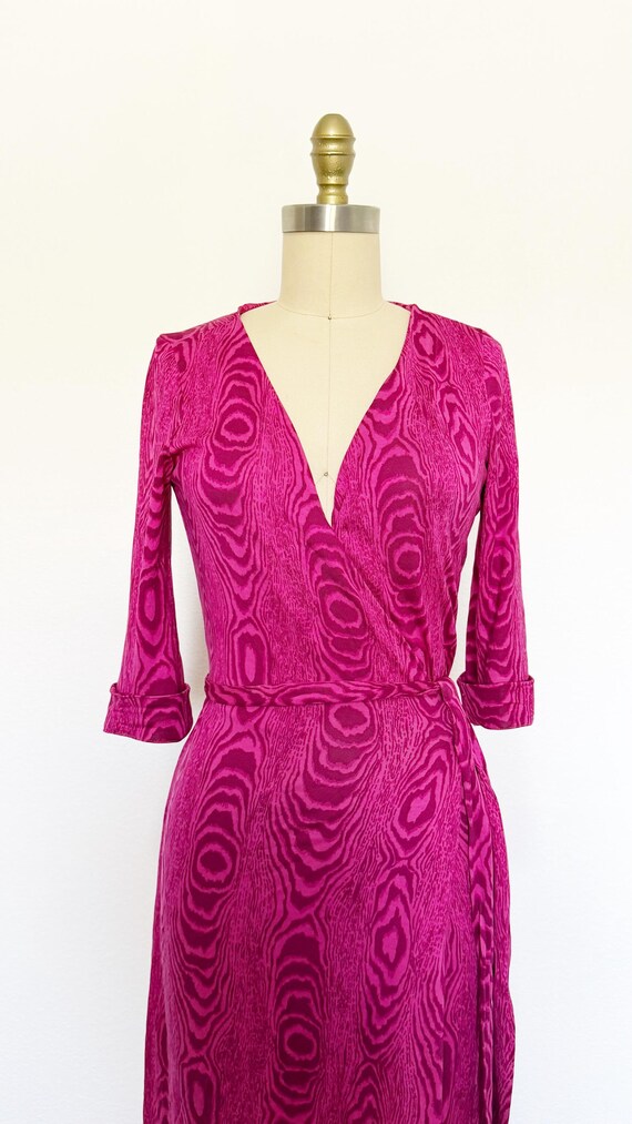 2000s Diane Von Furstenberg Wrap Dress / DVF Dres… - image 3