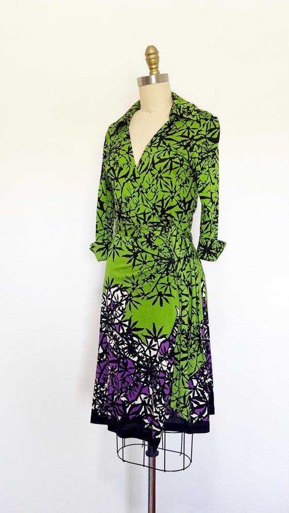 2000s Diane Von Furstenberg Wrap Dress / DVF Dres… - image 7