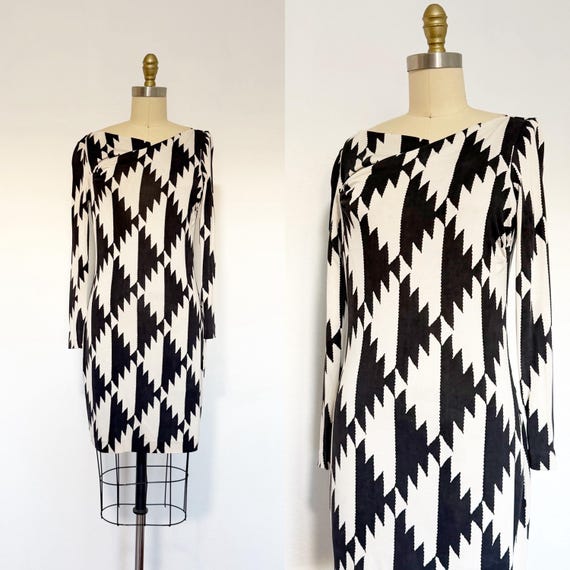 2000s DVF Dress / Diane Von Furstenberg Dress / S… - image 1