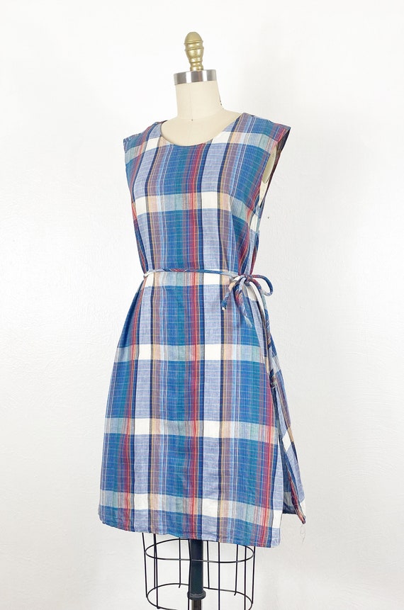 1960s Plaid Dress - 1960s Mod Dress - 1960s Day D… - image 6