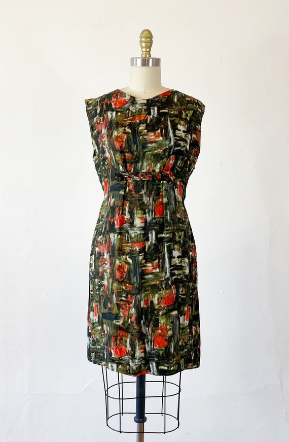 1950s Wiggle Dress - 1950s Party Dress - 50s Cock… - image 2