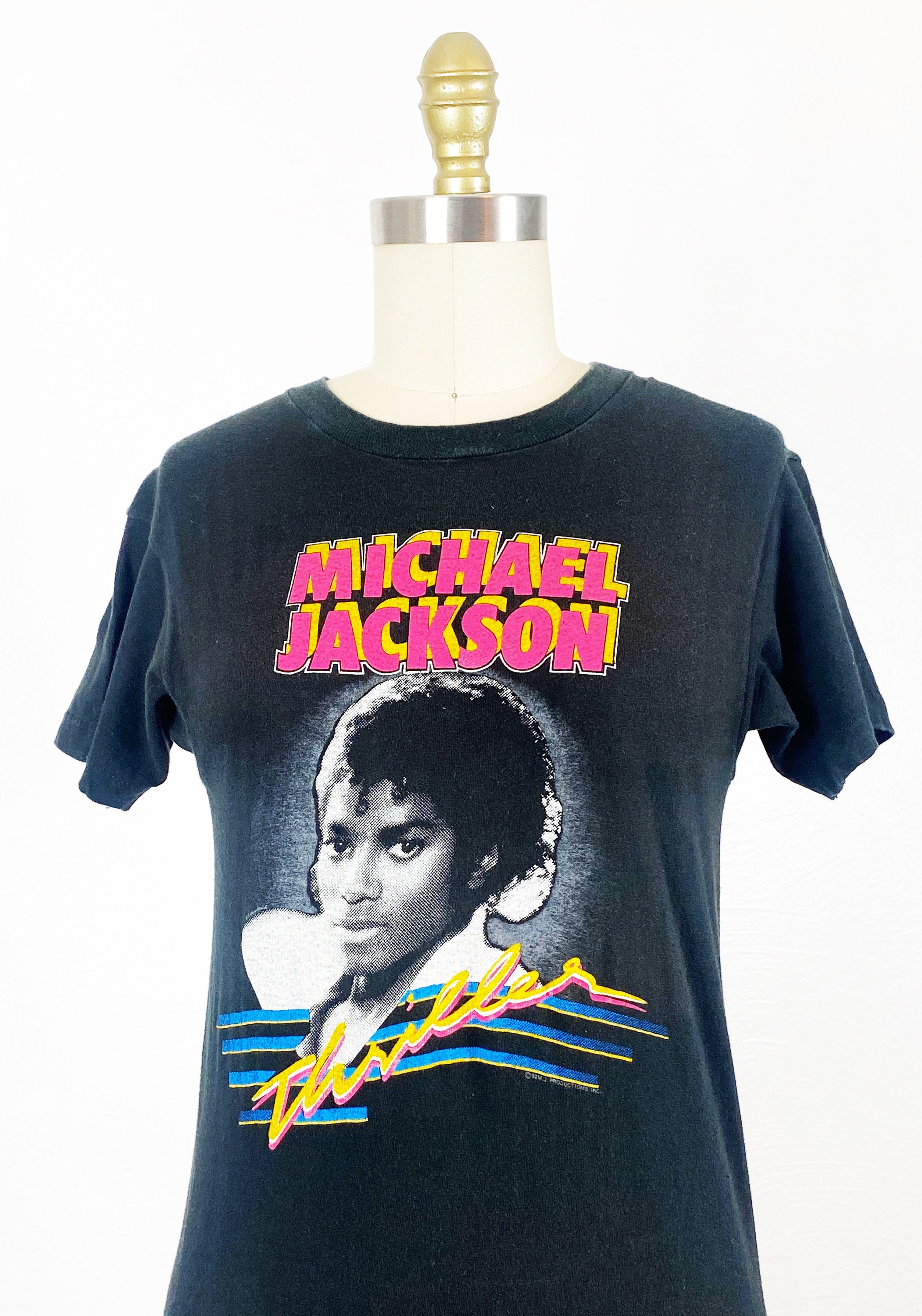 1980s Michael Jackson T Shirt - Thriller T Shirt - Michael 1980s Michael Jackson T Shirt - Thriller T Shirt - Michael