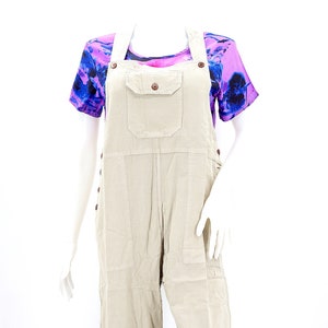 Handmade Cotton Overalls Solid Color Hippie Jumpsuit