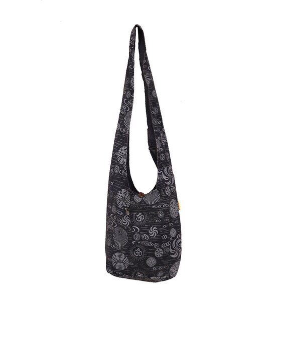 Black hippie bag sale