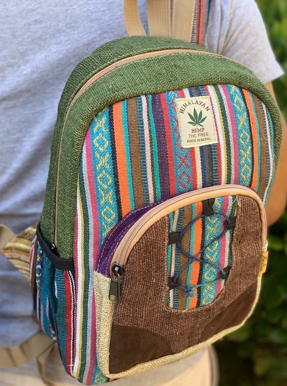 mini hippie backpack