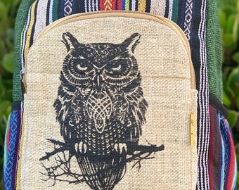 Owl Print Ethnic Backpack Purse for Women Amazon.com: ALAZA Owl Print Ethnic Backpack Purse for Women  main image 4