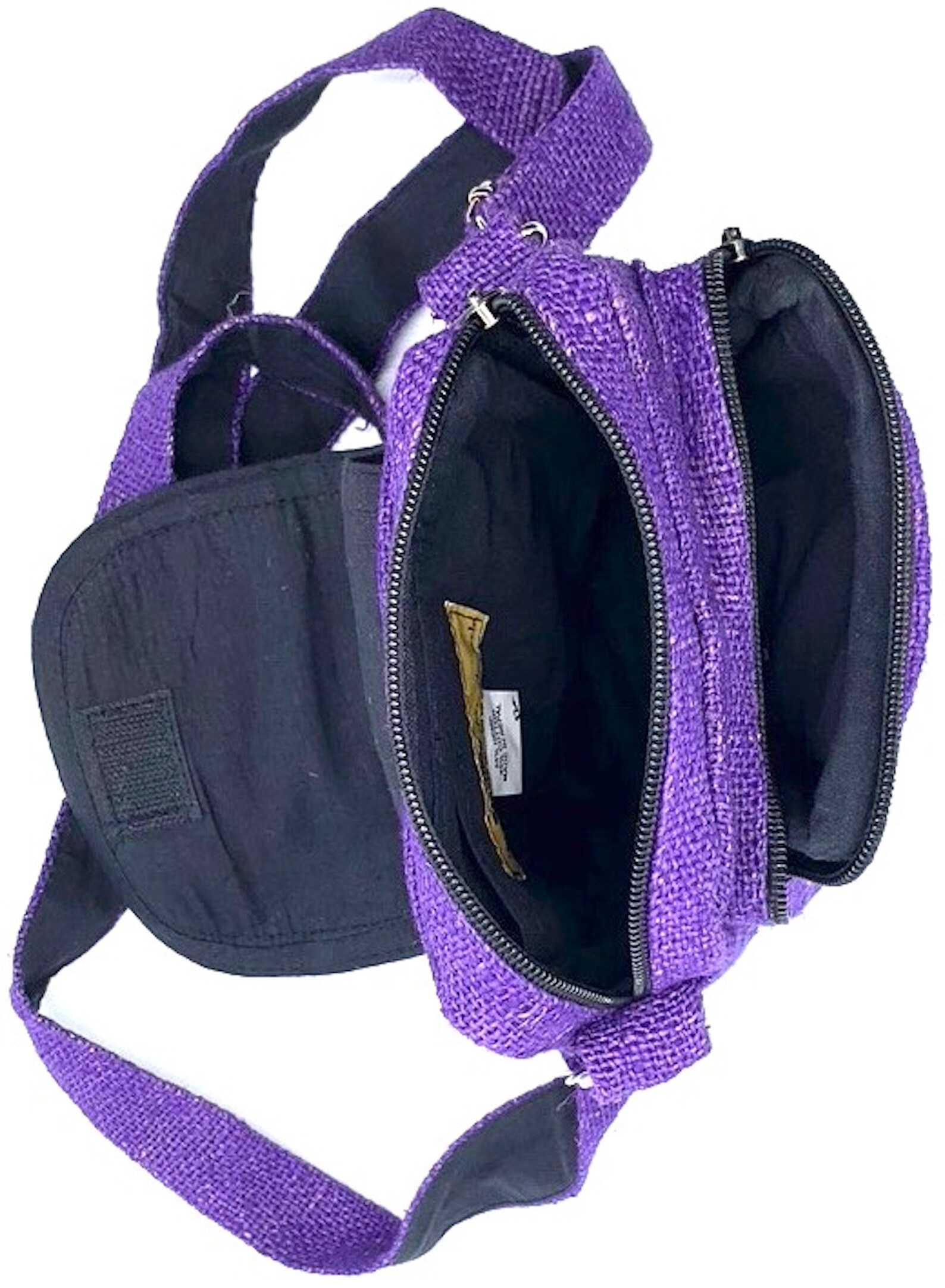 Unique Design Four Pocket Hemp Hobo Passport Crossbody Bag Etsy UK