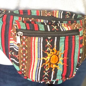 Unique design Fanny Pack Hippie Bag, Hip Bag, waist Pack Bag, Festival Bag Travel west pack / 100% Cotton | FAIR TRADE | Handmade with Love