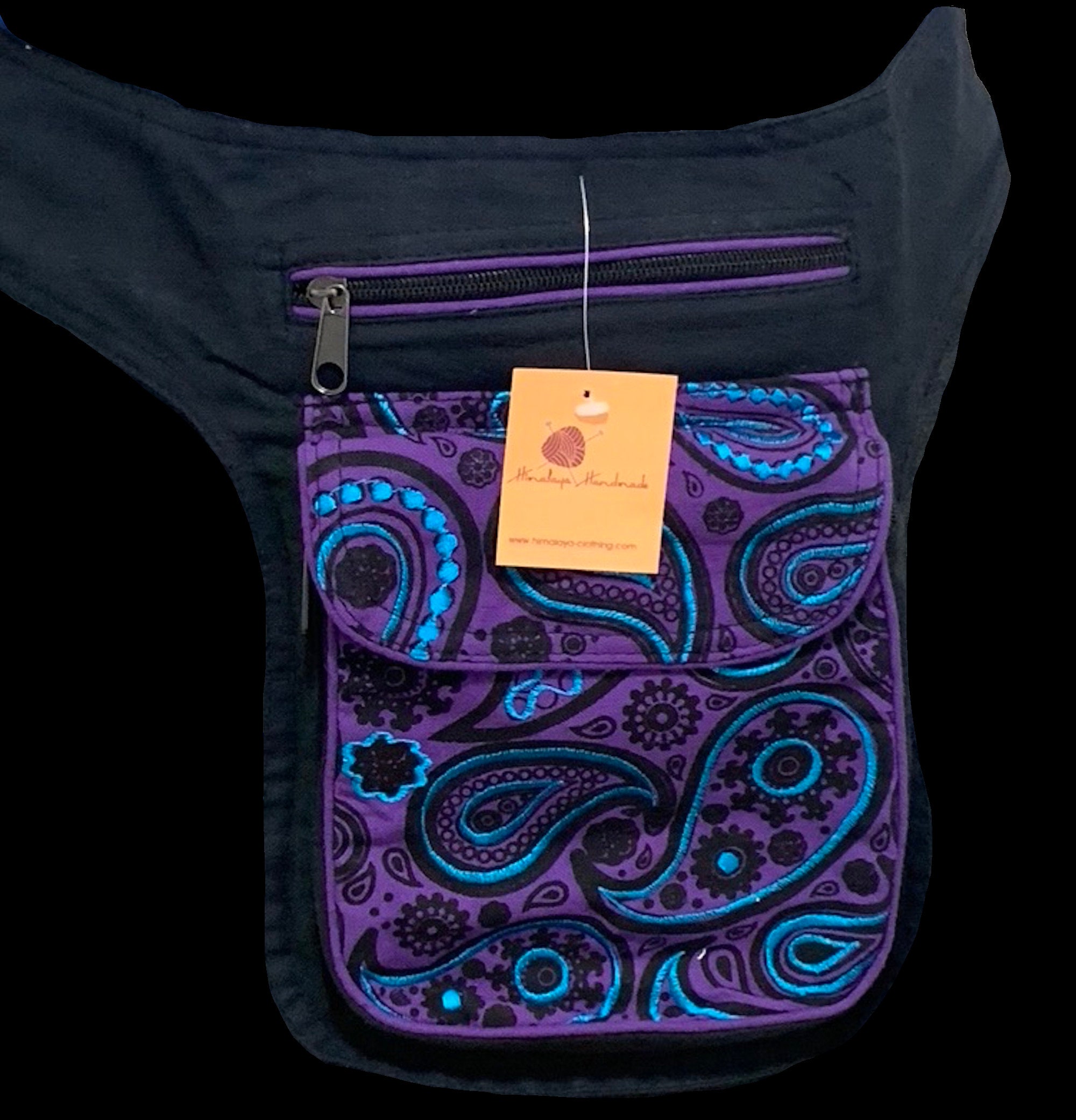 100 Cotton Multi Purpose Waist Pack Bag Festival Belt Bag Etsy