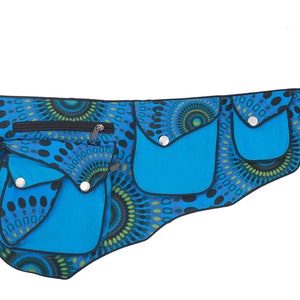 Cotton Fanny Pack, Waist Pack, Hip Bag, Festival Bag, Money Belt Bag, Unique, Practical and versatile Handmade Bag