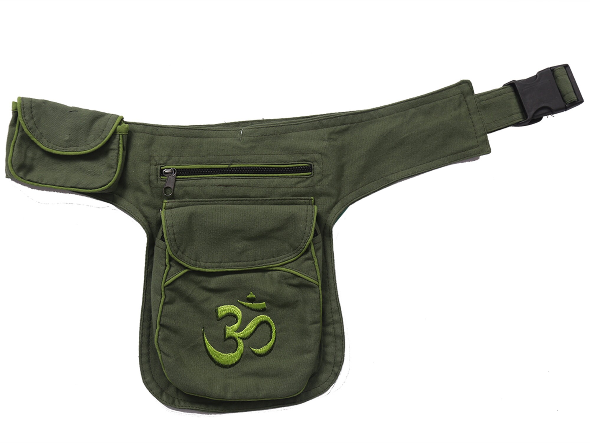 100% Cotton Multipurpose Waist Pack Bag, Festival Belt Bag