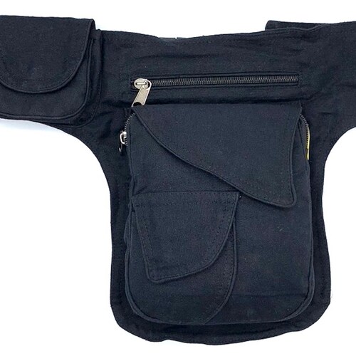 FANNY PACK PERGAMO BLACK