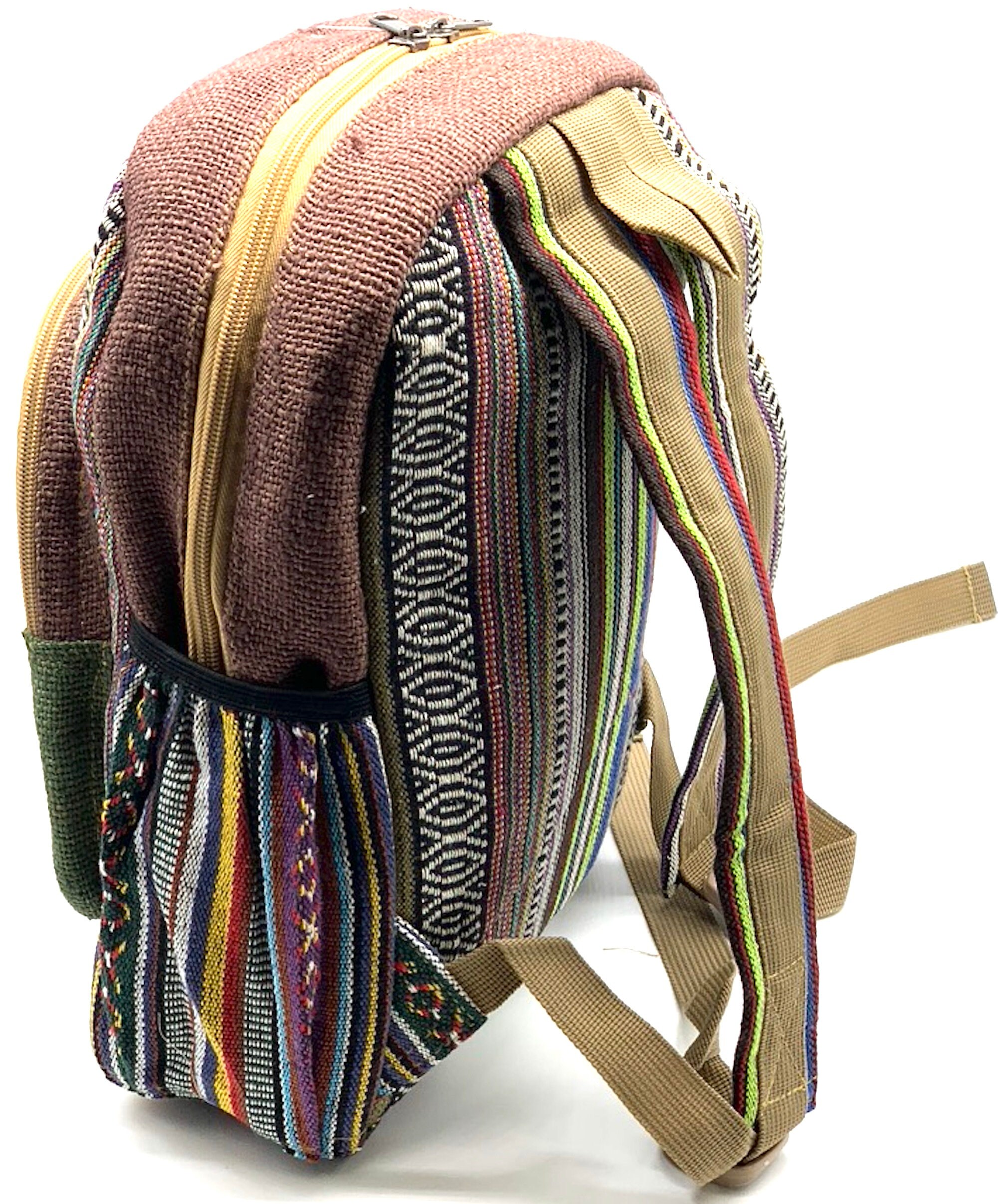 Himalaya 100 Hemp Backpack Small Backpack Hippie Backpack Etsy