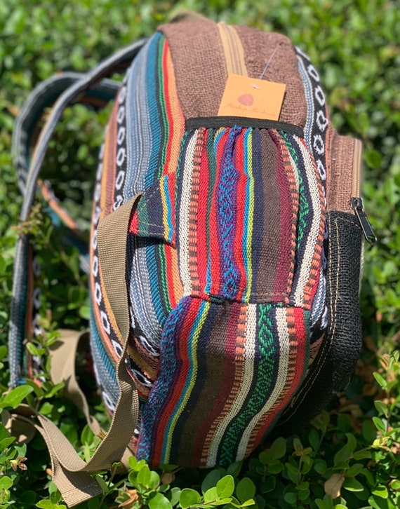 mini hippie backpack