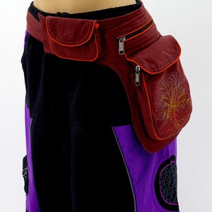 Unique designed cotton multipurpose Tree of Life Fanny Pack | Hip Bag| Hippie Bag | Bum Bag | Festival Bag | Handmade Product