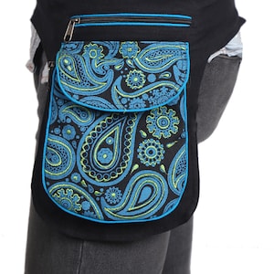 Unique design Fanny Pack Hippie Bag Hip Bag waist Pack Bag Festival Bag Travel west pack / 100% cotton| FAIR TRADE | Handmade with Love.