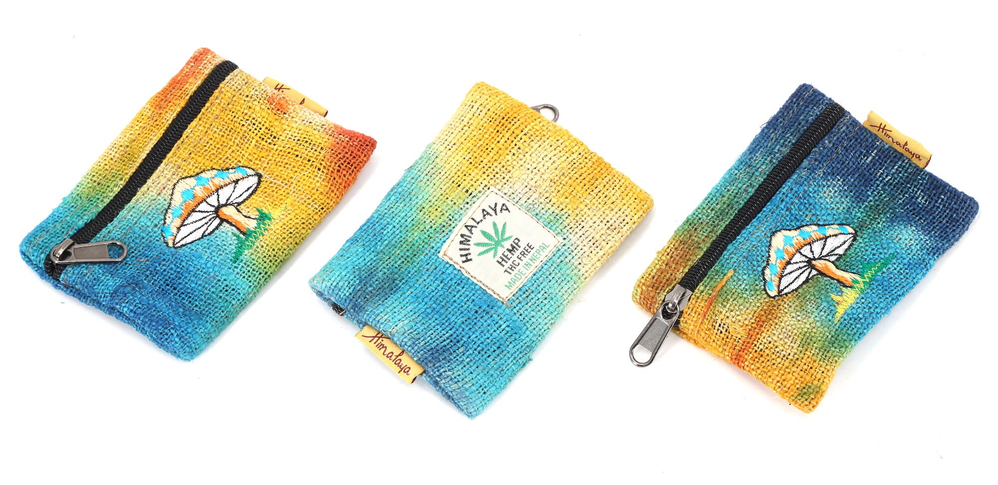 Mushroom Hemp Coin Purse Made From 100 Handmade Hemp Etsy