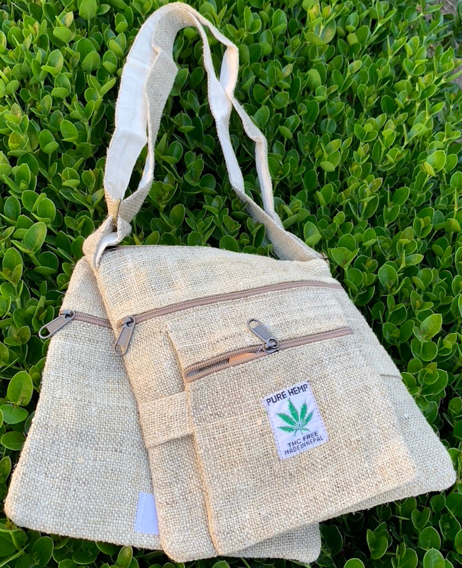 Unique Himalaya Hemp Boho Tablet Crossbody Bag Hippie Bag Etsy