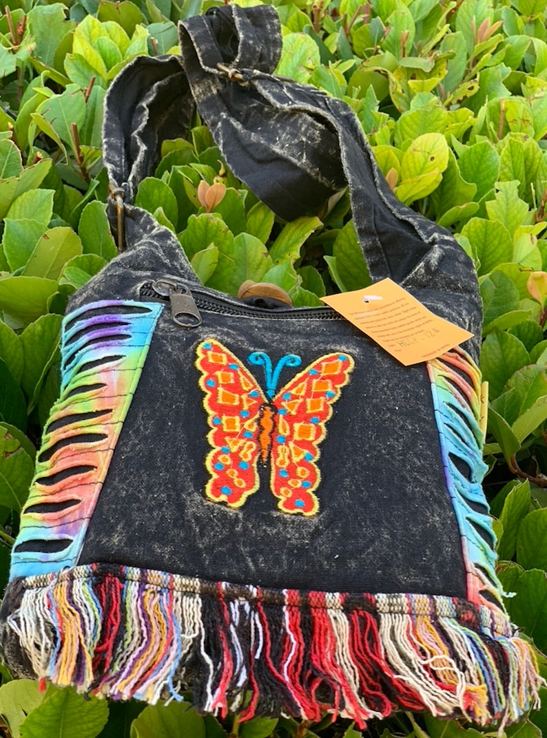 Unique Cotton Boho Passport crossbody bag Hippie Bag Festival Etsy