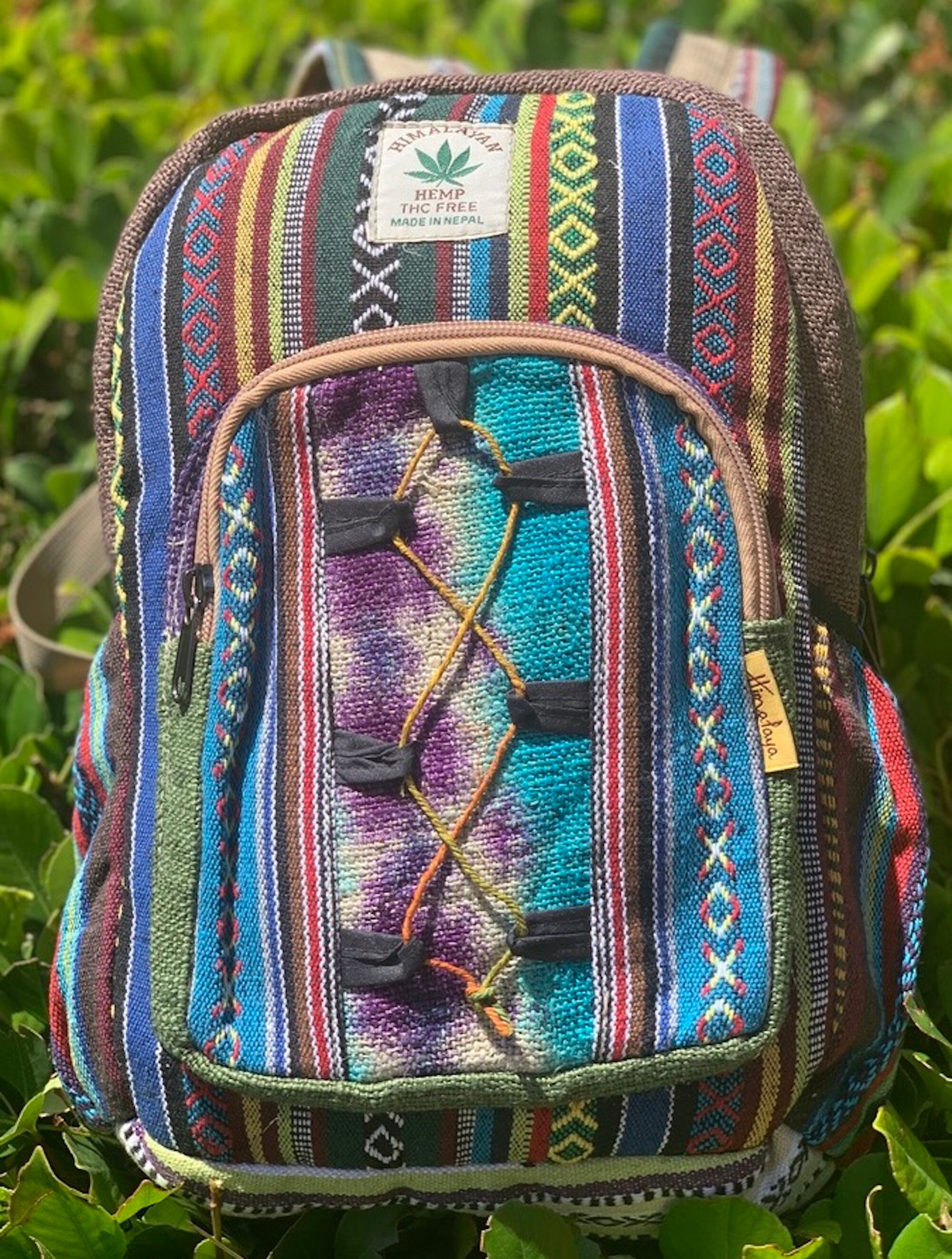 mini hippie backpack