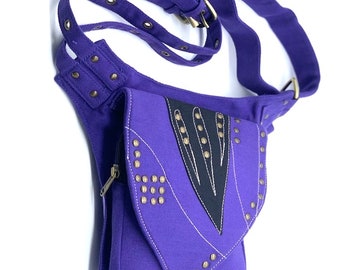 Handmade Cotton Hippie Fanny Pack Festival Travel Waist Bag
