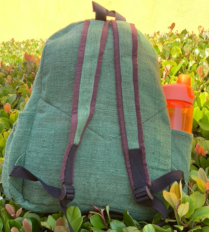 Unique Large Hemp Backpack Bohol Back Pack Hippie Bag Pack Etsy