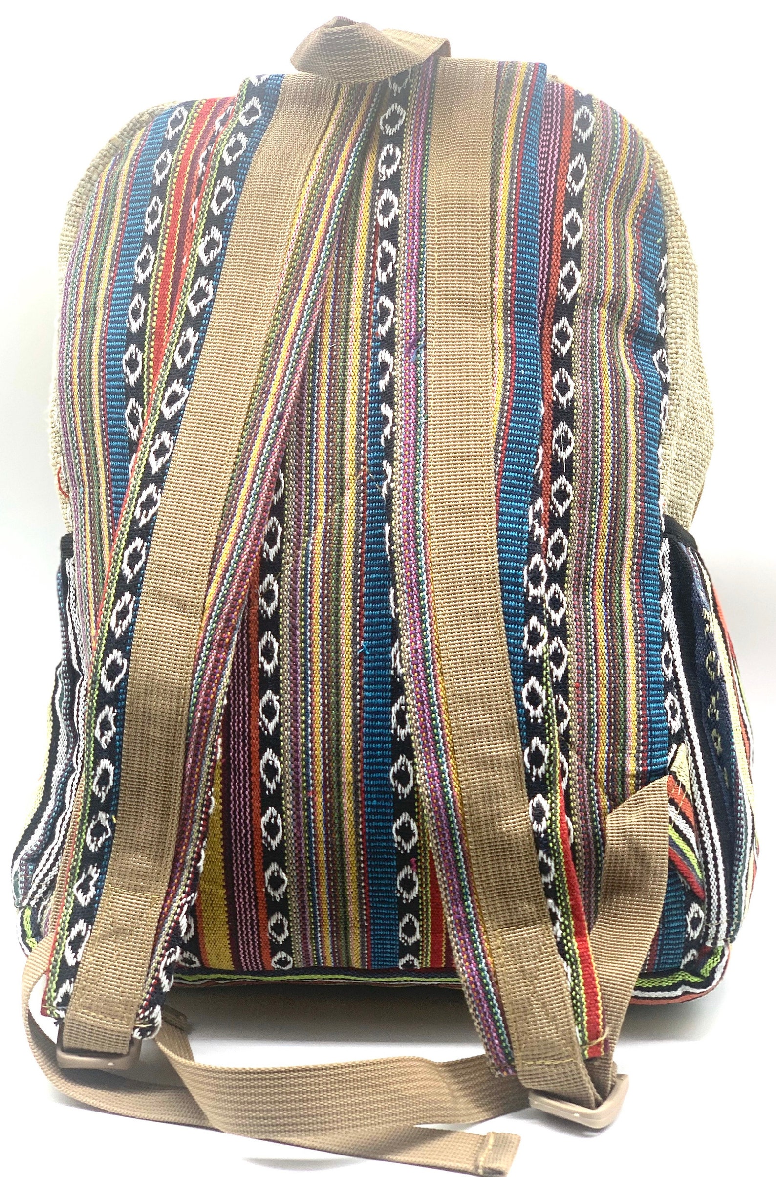Himalaya Hemp Tie Dye Large Backpack Hippie Backpack Festival Etsy