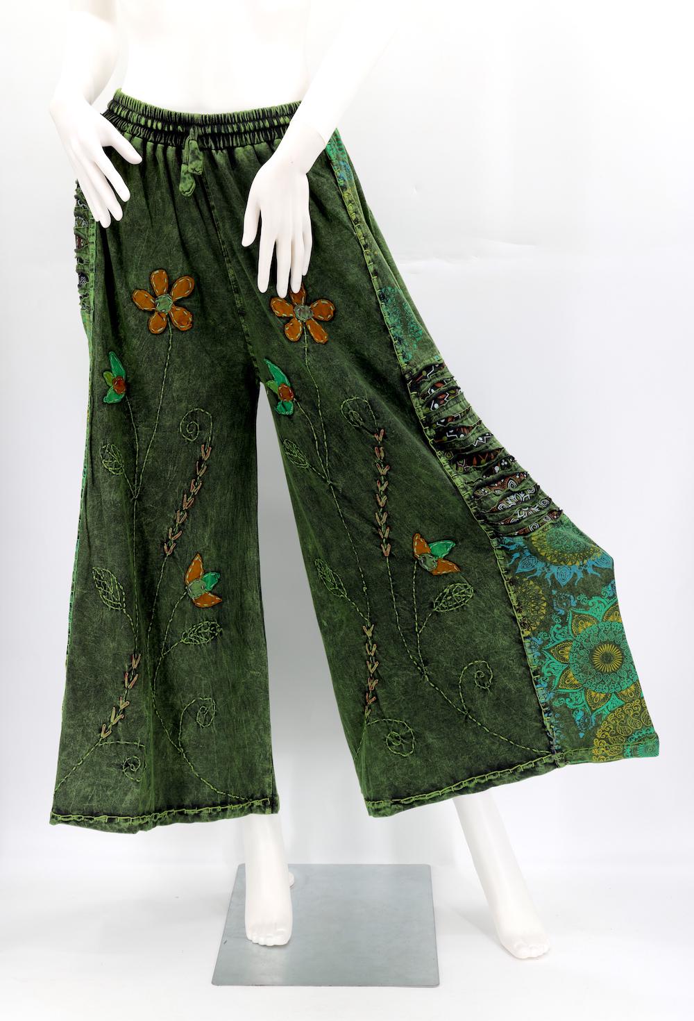 Tuscany Charm High Waist Floral Pants main image 0