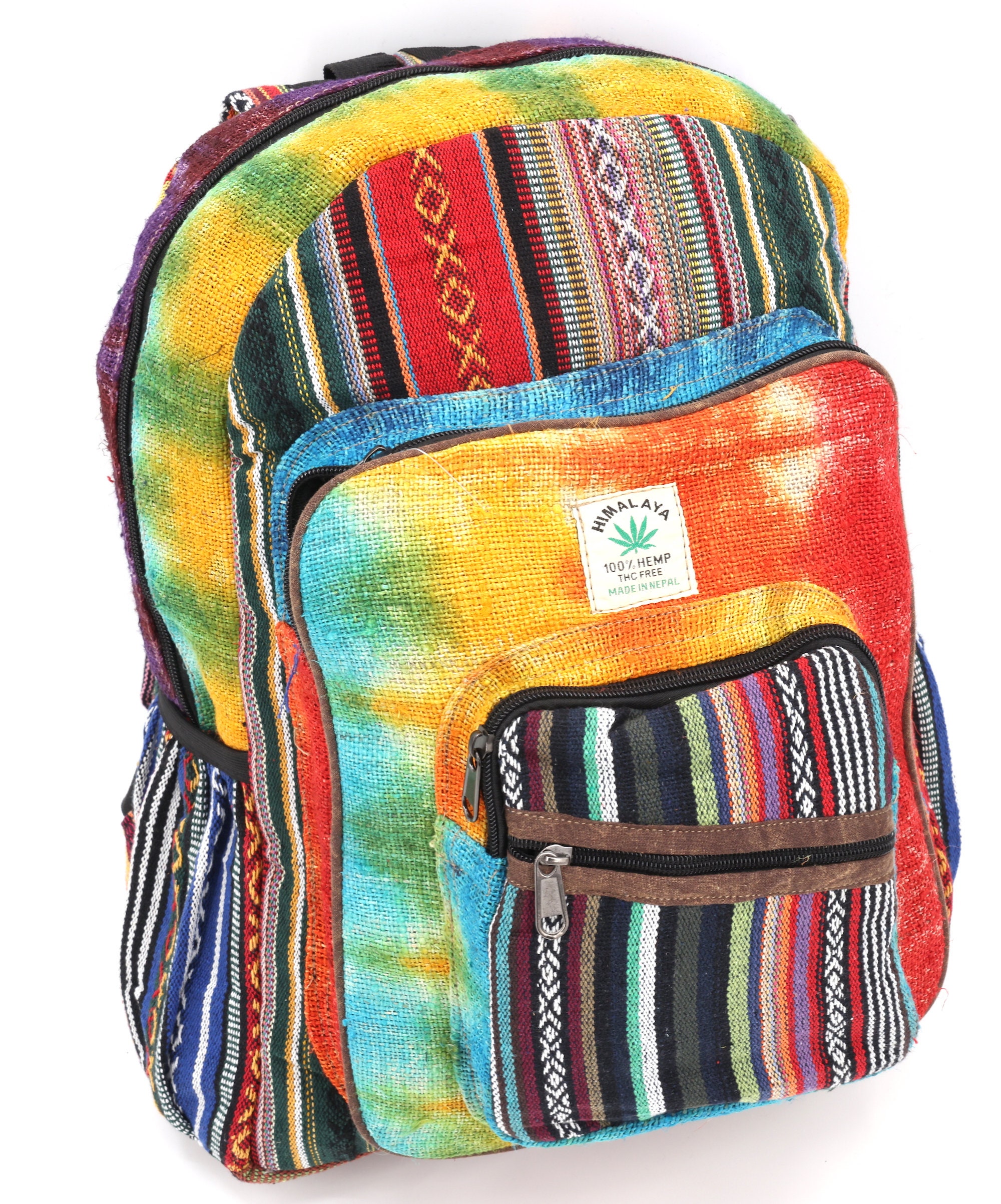 Pure Himalayan Himalaya Hemp Bag Pack Festival Bag Pack 