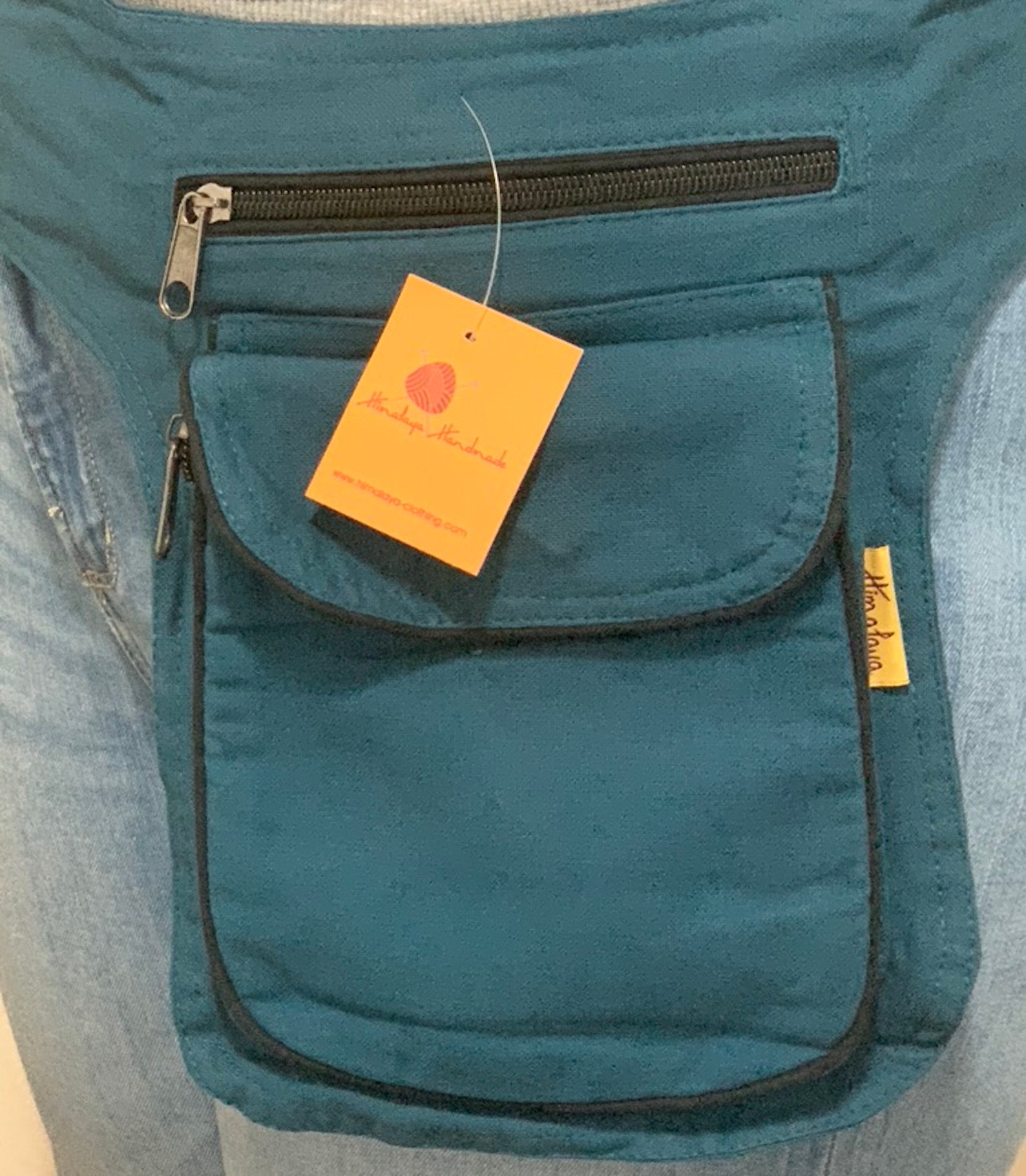 100 Cotton Multipurpose Waist Pack Bag Festival Belt Bag Etsy