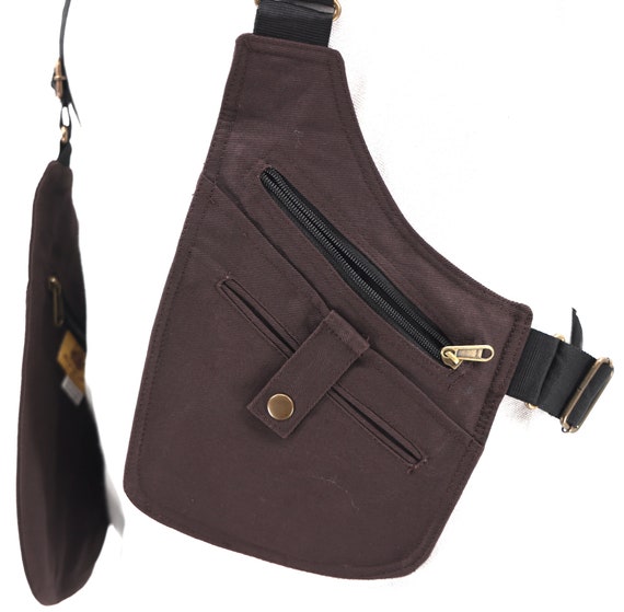 Leather Holster Bag Hippie Bag Festival Bag Travel Unixes 