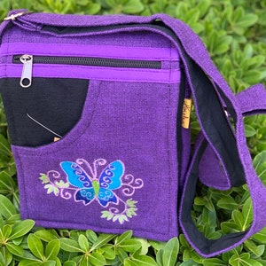 Unique Design Boho iPad crossbody bag Hippie Bag Festival Bag Travel Bag Passport Bag100% Cotton|100 VEGAN| FAIR TRADE | Handmade with Love