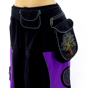 Unique designed cotton multipurpose Tree of Life Fanny Pack | Hip Bag| Hippie Bag | Bum Bag | Festival Bag | Handmade Product