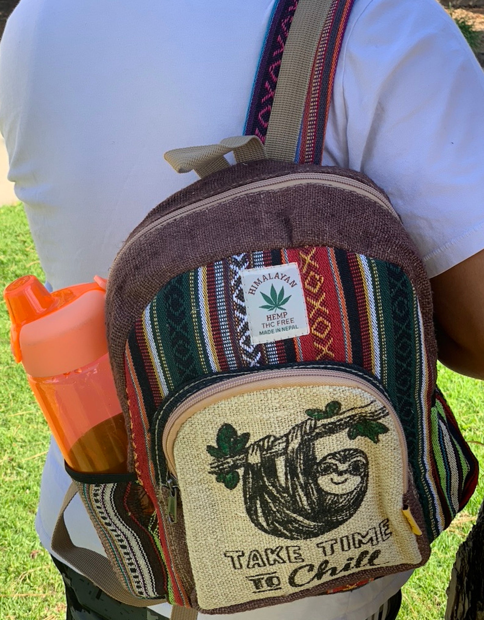 Pure Himalayan Himalaya Hemp Bag Pack Festival Bag Pack Etsy