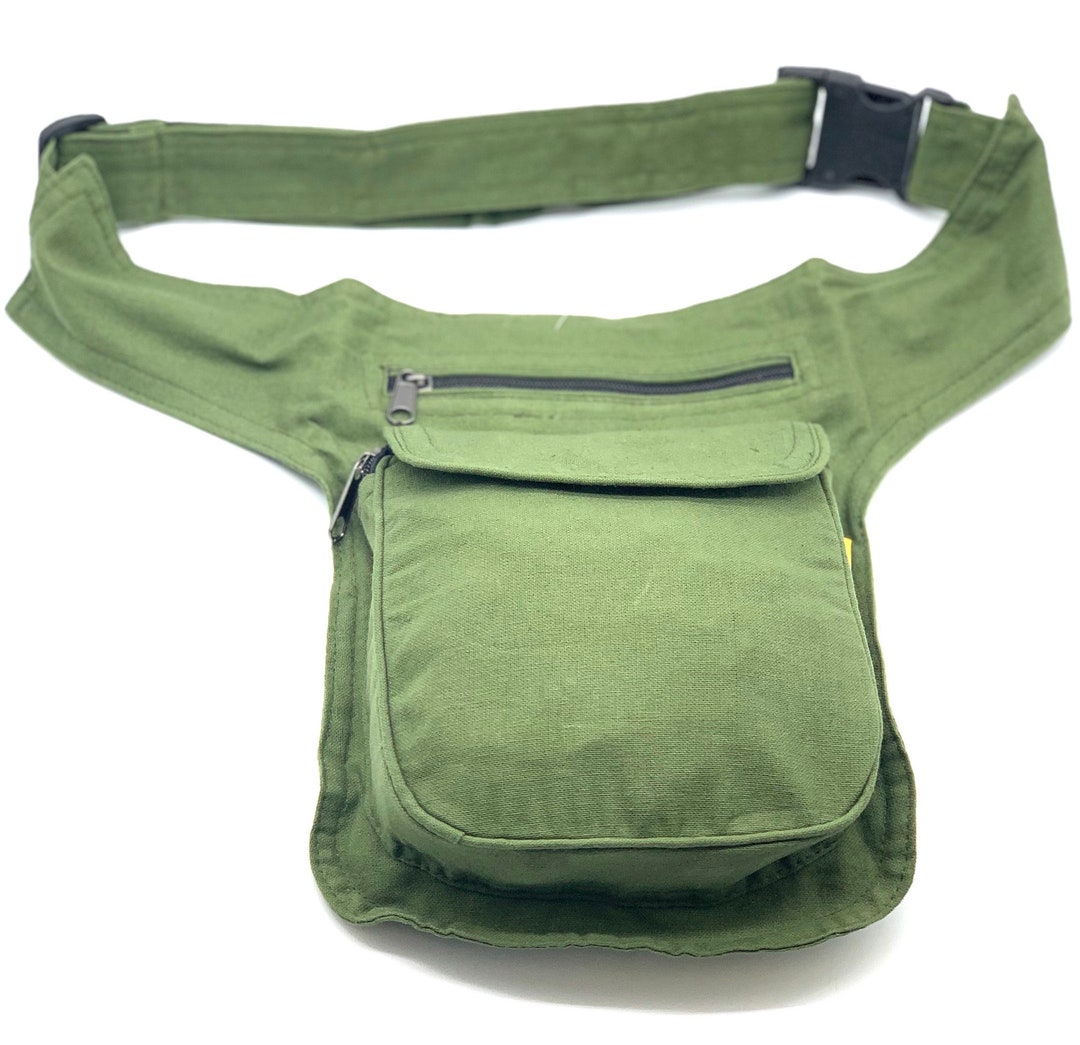 Cotton Festival Belt Bag Handmade Hip Pack With Adjustable Strap - Etsy