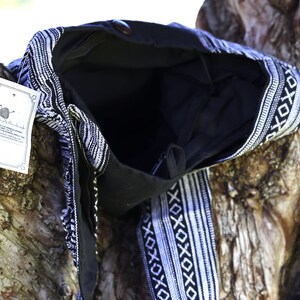Tapestry Hippie Crossbody Bag Cotton Boho Sling Bag image 7