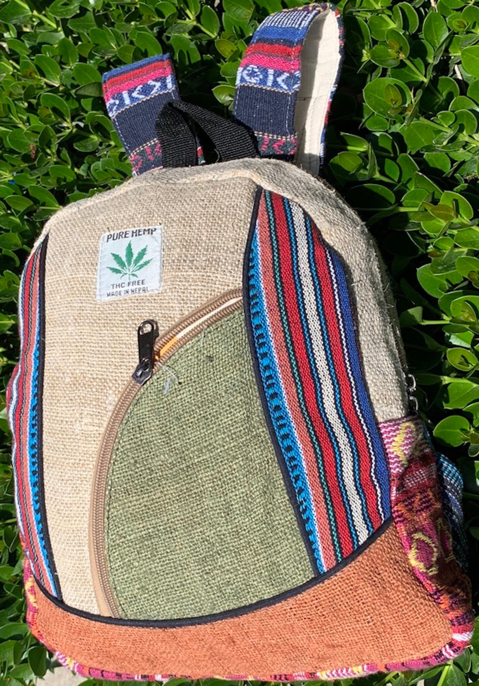 Unique Mini Hemp Backpack Small Backpack Hippie Bag Pack Etsy