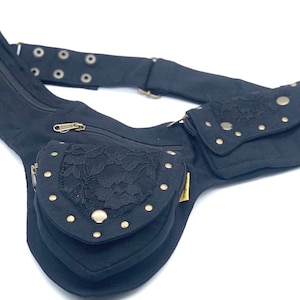 Unique design multipurpose Fanny Pack Hippie Bag Hip Bag Waist Pack Bag Festival Bag Travel 100% Cotton| FAIR TRADE | Handmade with Love