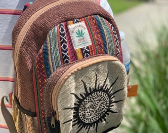 hippie backpack purse