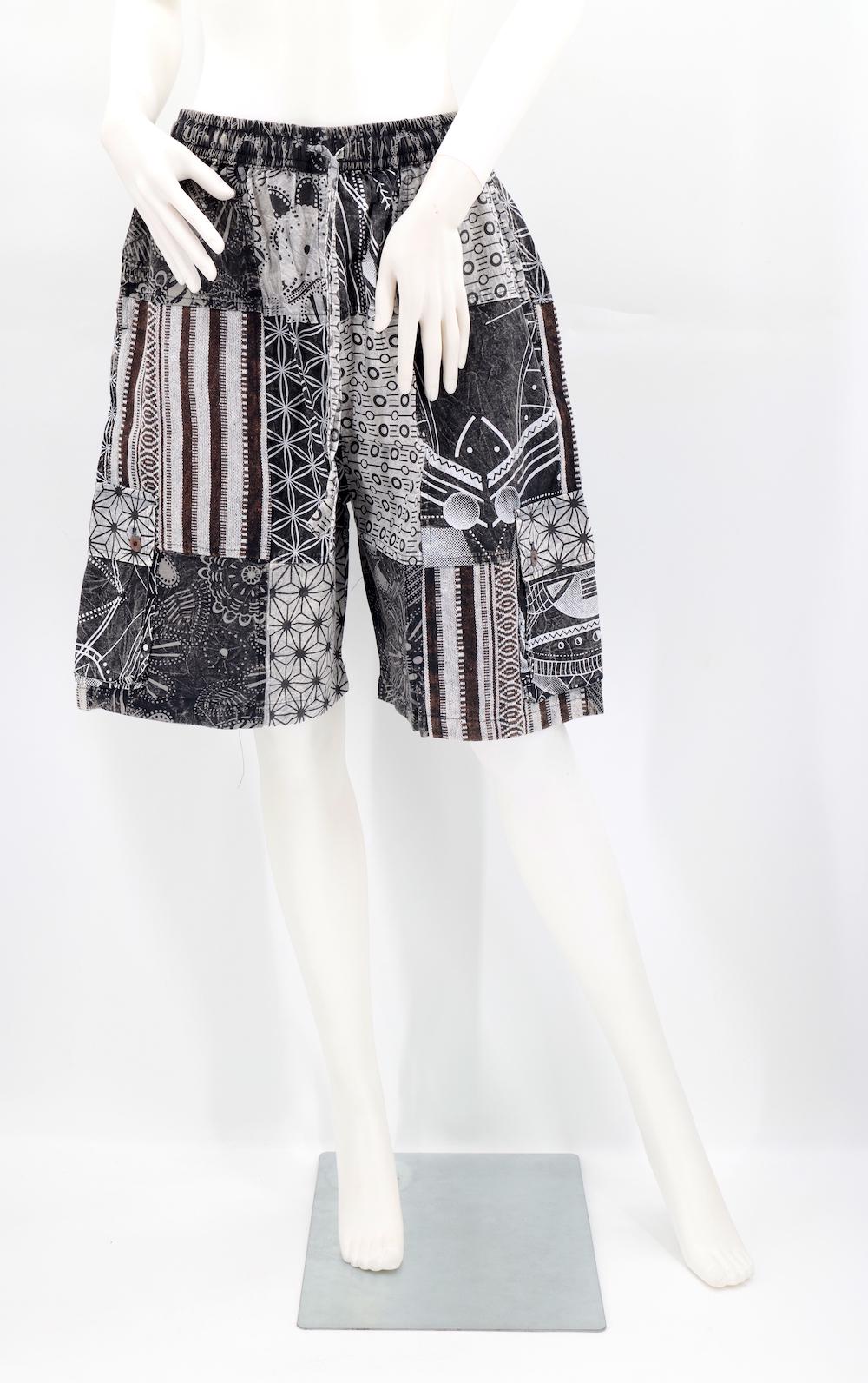 PATCHWORK EASY SHORTS ハンドメイド How To Make High End Patchwork Shorts From PJ Pants and