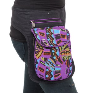 Handmade Cotton Festival Belt Bag Fair Trade Hip Pack