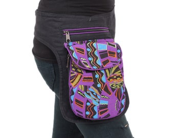 Handmade Cotton Festival Belt Bag Fair Trade Hip Pack