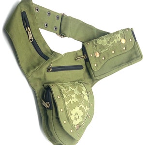 Unique design multipurpose Fanny Pack Hippie Bag Hip Bag Waist pack bag & Festival Bag Travel waist pack  FAIR TRADE | Handmade with Love