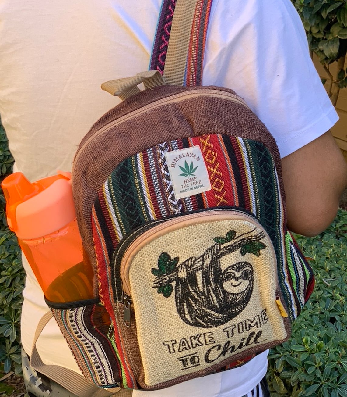 Pure Himalayan Himalaya Hemp Bag Pack Festival Bag Pack Etsy