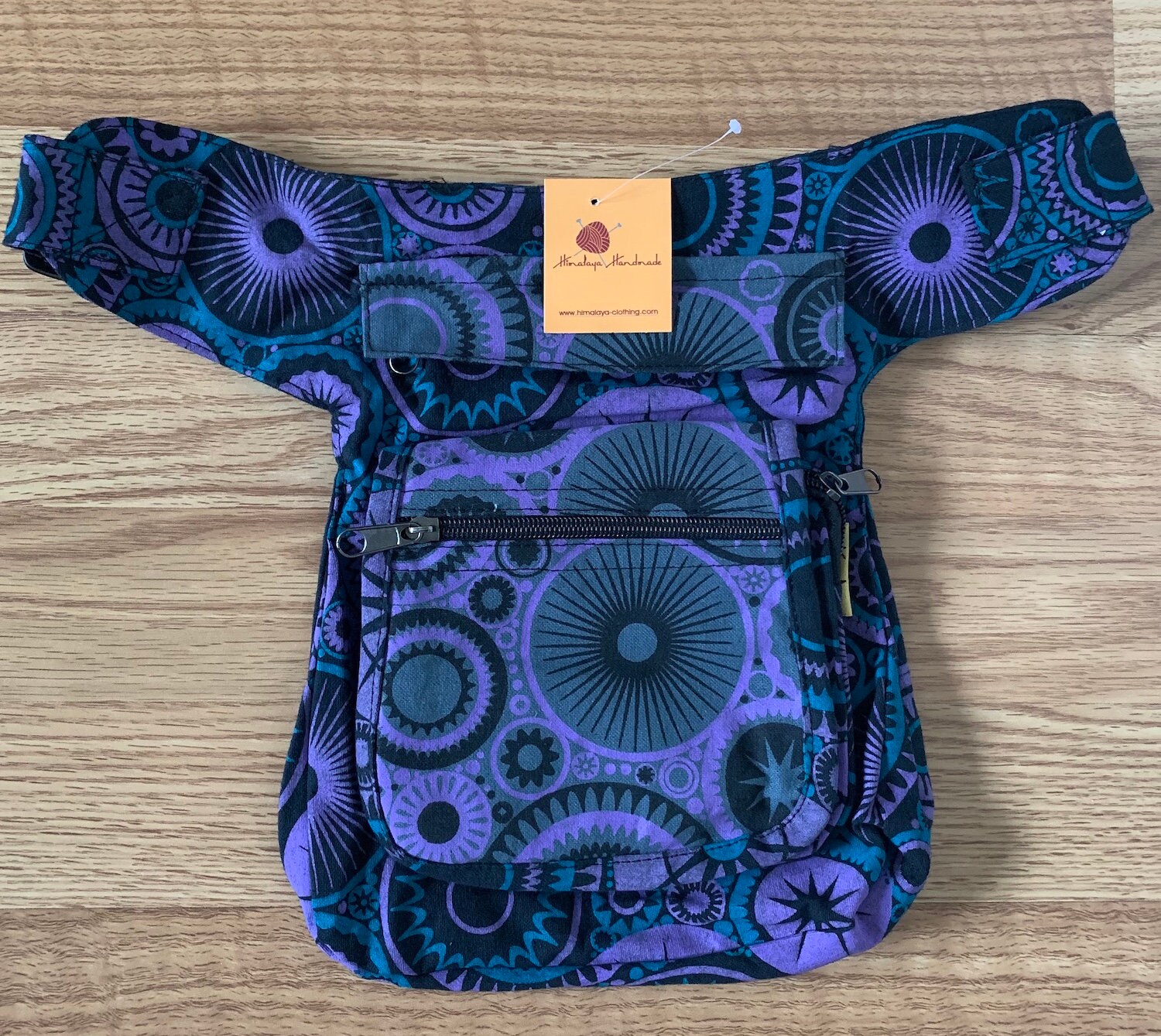 100 Cotton Multipurpose Waist Pack Bag Festival Belt Bag Etsy